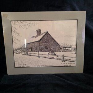 Kurt W Kellar Print Nantucket Island 1982 of "Jethro Coffin House"